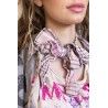 nœud papillon Tasmin in Telephone Check Magnolia Pearl - 17