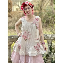 tunique TEVA voile de coton Bouquet de roses Les Ours - 1