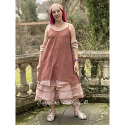 robe LEA voile de coton Bois de Rose Les Ours - 1