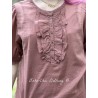 blouse OTEA Rosewood cotton voile Les Ours - 8