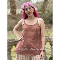 top BASIC voile de coton Bois de Rose