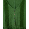 robe 55792 GRACE coton Vert Ewa i Walla - 20