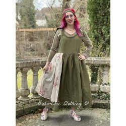 dress REVATUA Sage linen Les Ours - 1