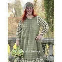 tunic CECILE Sage organza Les Ours - 1