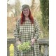robe ELISE coton rustique Carreaux verts Les Ours - 3