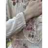 blouse LOVANA Bouquet of roses cotton voile Les Ours - 9