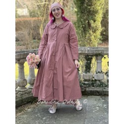 long jacket LANA Rosewood cotton Les Ours - 1