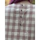 dress MARIA Pink checks rustic cotton Les Ours - 16