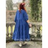 dress 55792 GRACE Blue cotton Ewa i Walla - 5