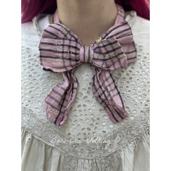 bowtie Tasmin in Telephone Check Magnolia Pearl - 1