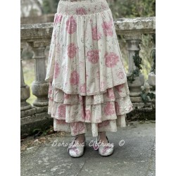 skirt MADELEINE Large roses cotton Les Ours - 1