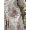 robe MARIA popeline de coton Grandes roses Les Ours - 14