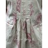 dress MARIA Large roses cotton poplin Les Ours - 15