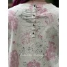 dress MARIA Large roses cotton poplin Les Ours - 16