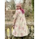 dress MARIA Large roses cotton poplin Les Ours - 4