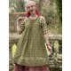 tunic CECILE Sage organza Les Ours - 8