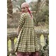 robe TEATA coton rustique Carreaux verts Les Ours - 10