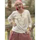 blouse LOVANA Chalk cotton voile Les Ours - 2