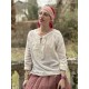 blouse LOVANA Chalk cotton voile Les Ours - 1