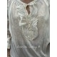 blouse LOVANA Chalk cotton voile Les Ours - 16