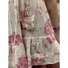 tunic TEVA Large roses cotton voile Les Ours - 13