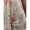 tunic TEVA Large roses cotton voile Les Ours - 14