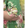 blouse 44897 KARIN Green flower print cotton Ewa i Walla - 21
