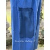 trouser 11389 BRENDA Blue linen Ewa i Walla - 19