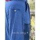 trouser 11389 BRENDA Blue linen Ewa i Walla - 20