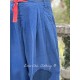 pantalon 11389 BRENDA lin Bleu Ewa i Walla - 22