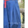 pantalon 11389 BRENDA lin Bleu Ewa i Walla - 22