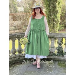 dress 55790 BERTA Green cotton