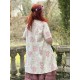 dress MARIA Large roses cotton poplin Les Ours - 10