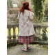 dress MARIA Large roses cotton poplin Les Ours - 13