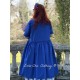 dress 55790 BERTA Blue cotton Ewa i Walla - 12