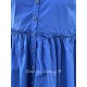 dress 55790 BERTA Blue cotton Ewa i Walla - 18