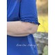 blouse 44897 KARIN Blue cotton Ewa i Walla - 16