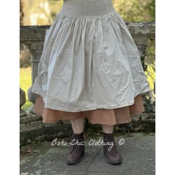 jupe 22185 SYNNEVE coton Rose pâle Ewa i Walla - 1