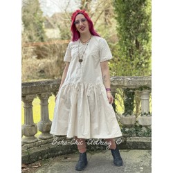 robe 55796 ESTELLE coton Rose pâle Ewa i Walla - 1