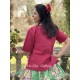 blouse 44897 KARIN Cerise cotton Ewa i Walla - 4