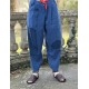 trouser 11389 BRENDA Blue linen Ewa i Walla - 2