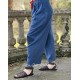 trouser 11389 BRENDA Blue linen Ewa i Walla - 3