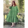 dress 55791 GILL Green cotton Ewa i Walla - 7