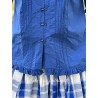 blouse 44897 KARIN Blue cotton Ewa i Walla - 19