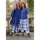 blouse 44897 KARIN Blue cotton Ewa i Walla - 18
