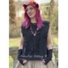 blouse 33347 ALFRIDA Black cotton Ewa i Walla - 8