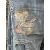 jean's Be A Poem Miner Denims in Washed Indigo Magnolia Pearl - 36