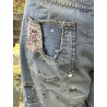 jean's Be A Poem Miner Denims in Washed Indigo Magnolia Pearl - 40