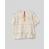 blouse 44895 RAKEL Cream embroidered voile Ewa i Walla - 11