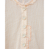 dress 55793 HILDA Orange polka dots cotton voile Ewa i Walla - 17
